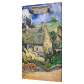 ビンセント・ヴァン・ゴッホ – コルデビルの草葺きコテージ クリップボード (左)