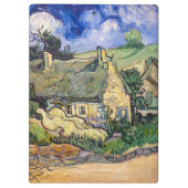 ビンセント・ヴァン・ゴッホ – コルデビルの草葺きコテージ クリップボード (裏面)