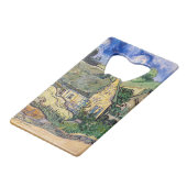 ビンセント・ヴァン・ゴッホ – コルデビルの草葺きコテージ クレジットカード栓抜き (正面アングル)