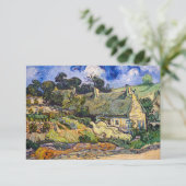 ビンセント・ヴァン・ゴッホ – コルデビルの草葺きコテージ サンキューカード (スタンド正面)