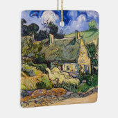 ビンセント・ヴァン・ゴッホ – コルデビルの草葺きコテージ セラミックオーナメント (右)