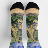 ビンセント・ヴァン・ゴッホ – コルデビルの草葺きコテージ ソックス (上部)