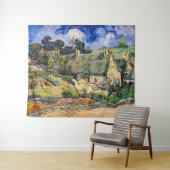 ビンセント・ヴァン・ゴッホ – コルデビルの草葺きコテージ タペストリー (インサイチュ(横))