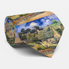 ビンセント・ヴァン・ゴッホ – コルデビルの草葺きコテージ ネクタイ