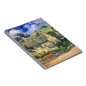 ビンセント・ヴァン・ゴッホ – コルデビルの草葺きコテージ ノートブック (右側)