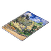 ビンセント・ヴァン・ゴッホ – コルデビルの草葺きコテージ ノートブック (左側)