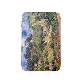 ビンセント・ヴァン・ゴッホ – コルデビルの草葺きコテージ バスマット (正面縦)