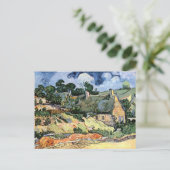 ビンセント・ヴァン・ゴッホ – コルデビルの草葺きコテージ ポストカード (スタンド正面)