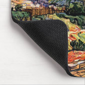 ビンセント・ヴァン・ゴッホ – コルデビルの草葺きコテージ マウスパッド (コーナー)