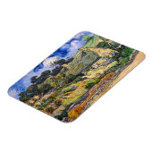 ビンセント・ヴァン・ゴッホ – コルデビルの草葺きコテージ マグネット (左側)