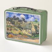 ビンセント・ヴァン・ゴッホ – コルデビルの草葺きコテージ メタルランチボックス (裏面)