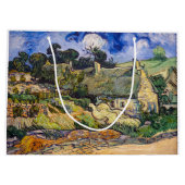 ビンセント・ヴァン・ゴッホ – コルデビルの草葺きコテージ ラージペーパーバッグ (裏面)