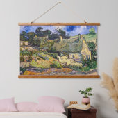 ビンセント・ヴァン・ゴッホ – コルデビルの草葺きコテージ 吊り下げ型タペストリー (寝室)