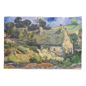 ビンセント・ヴァン・ゴッホ – コルデビルの草葺きコテージ 枕カバー (裏面)