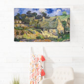 ビンセント・ヴァン・ゴッホ – コルデビルの草葺きコテージ 横断幕 (インサイチュ)