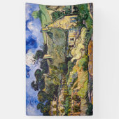 ビンセント・ヴァン・ゴッホ – コルデビルの草葺きコテージ 横断幕 (縦)