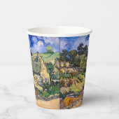 ビンセント・ヴァン・ゴッホ – コルデビルの草葺きコテージ 紙コップ (左)