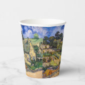 ビンセント・ヴァン・ゴッホ – コルデビルの草葺きコテージ 紙コップ (右)