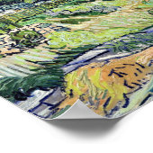 ビンセント・ヴァン・ゴッホ |コーデビルの茅葺きコテージ ポスター (角)