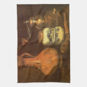 ビンセント・ヴァン・ゴッホ – コーヒーミルで静物生活 キッチンタオル (縦)