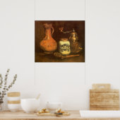 ビンセント・ヴァン・ゴッホ – コーヒーミルで静物生活 ポスター (キッチン)