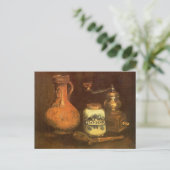 ビンセント・ヴァン・ゴッホ – コーヒーミルで静物生活 ポストカード (スタンド正面)