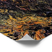 ビンセント・ヴァン・ゴッホ – サイプレスファインアート・ツリー・ラバー ポスター (角)