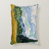 ビンセント・ヴァン・ゴッホ – サイプレス付き小麦畑 アクセントクッション (正面(垂直))