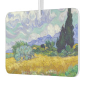 ビンセント・ヴァン・ゴッホ – サイプレス付き小麦畑 カーエアーフレッシュナー (左)