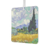 ビンセント・ヴァン・ゴッホ – サイプレス付き小麦畑 カーエアーフレッシュナー (左)