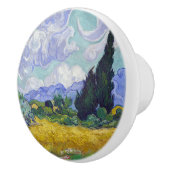 ビンセント・ヴァン・ゴッホ – サイプレス付き小麦畑 セラミックノブ (右)