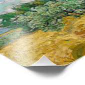 ビンセント・ヴァン・ゴッホ – サイプレス付き小麦畑 フォトプリント            (角)