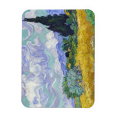 ビンセント・ヴァン・ゴッホ – サイプレス付き小麦畑 マグネット (縦)