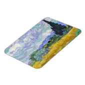 ビンセント・ヴァン・ゴッホ – サイプレス付き小麦畑 マグネット (左側)