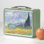 ビンセント・ヴァン・ゴッホ – サイプレス付き小麦畑 メタルランチボックス (インサイチュ)