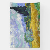 ビンセント・ヴァン・ゴッホ – サイプレス付き小麦畑 横断幕 (縦)