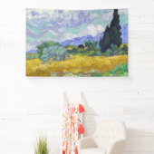 ビンセント・ヴァン・ゴッホ – サイプレス付き小麦畑 横断幕 (インサイチュ)