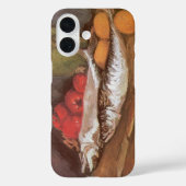 ビンセント・ヴァン・ゴッホ – サバ、レモン、トマト Case-Mate iPhoneケース (裏面)