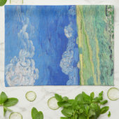 ビンセント・ヴァン・ゴッホ – サンダークラウドの下のホィートフィールド キッチンタオル (折り畳み)