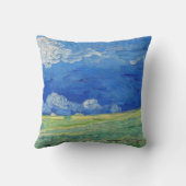 ビンセント・ヴァン・ゴッホ – サンダークラウドの下のホィートフィールド クッション (裏面)