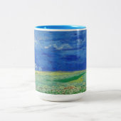 ビンセント・ヴァン・ゴッホ – サンダークラウドの下のホィートフィールド ツートーンマグカップ (中央)