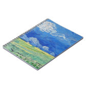 ビンセント・ヴァン・ゴッホ – サンダークラウドの下のホィートフィールド ノートブック (左側)