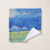 ビンセント・ヴァン・ゴッホ – サンダークラウドの下のホィートフィールド バスタオルセット (ウォッシュタオル)