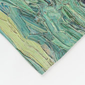 ビンセント・ヴァン・ゴッホ – サンダークラウドの下のホィートフィールド フリースブランケット (角)