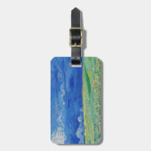 ビンセント・ヴァン・ゴッホ – サンダークラウドの下のホィートフィールド ラゲッジタグ (正面縦)