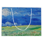 ビンセント・ヴァン・ゴッホ – サンダークラウドの下のホィートフィールド ラージペーパーバッグ (裏面)