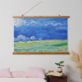 ビンセント・ヴァン・ゴッホ – サンダークラウドの下のホィートフィールド 吊り下げ型タペストリー (寝室)