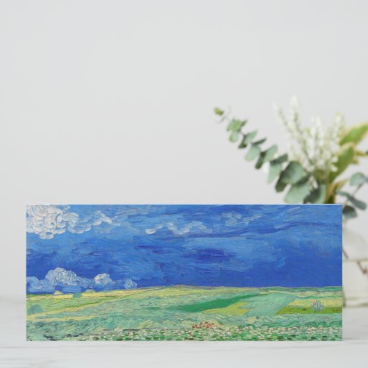 ビンセント・ヴァン・ゴッホ – サンダークラウドの下のホィートフィールド 招待状 (スタンド正面)