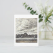 ビンセント・ヴァン・ゴッホ・サンダーストームのフィールド ポストカード (スタンド正面)