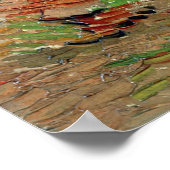 ビンセント・ヴァン・ゴッホ |サンレミーのベンチ ポスター (角)